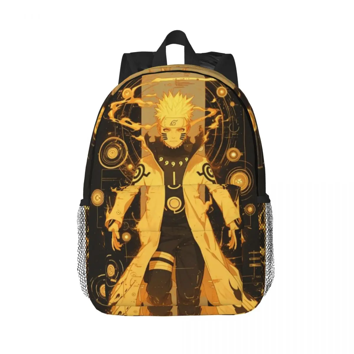 Naruto Printed Lightweight Casual Schoolbag For School, Outdoor, Shopping, Office 15inch