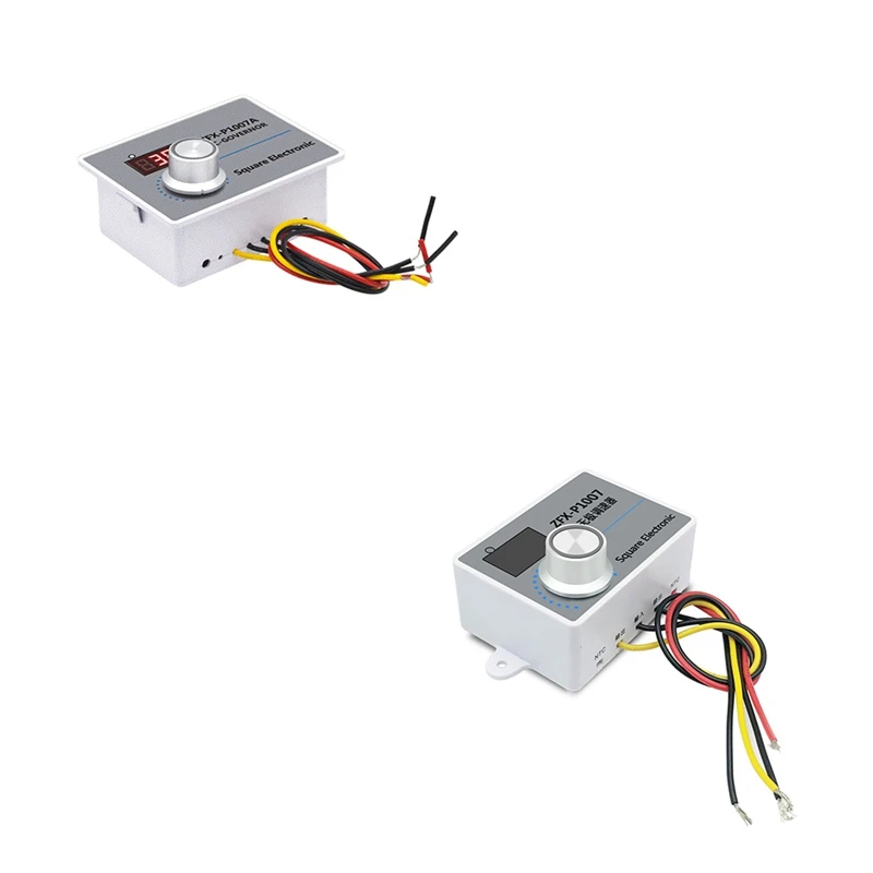 XTECH Digital Display Speed Controller Waterproof Stepless Speed Regulator Governor 500W AC 220V Control Switch