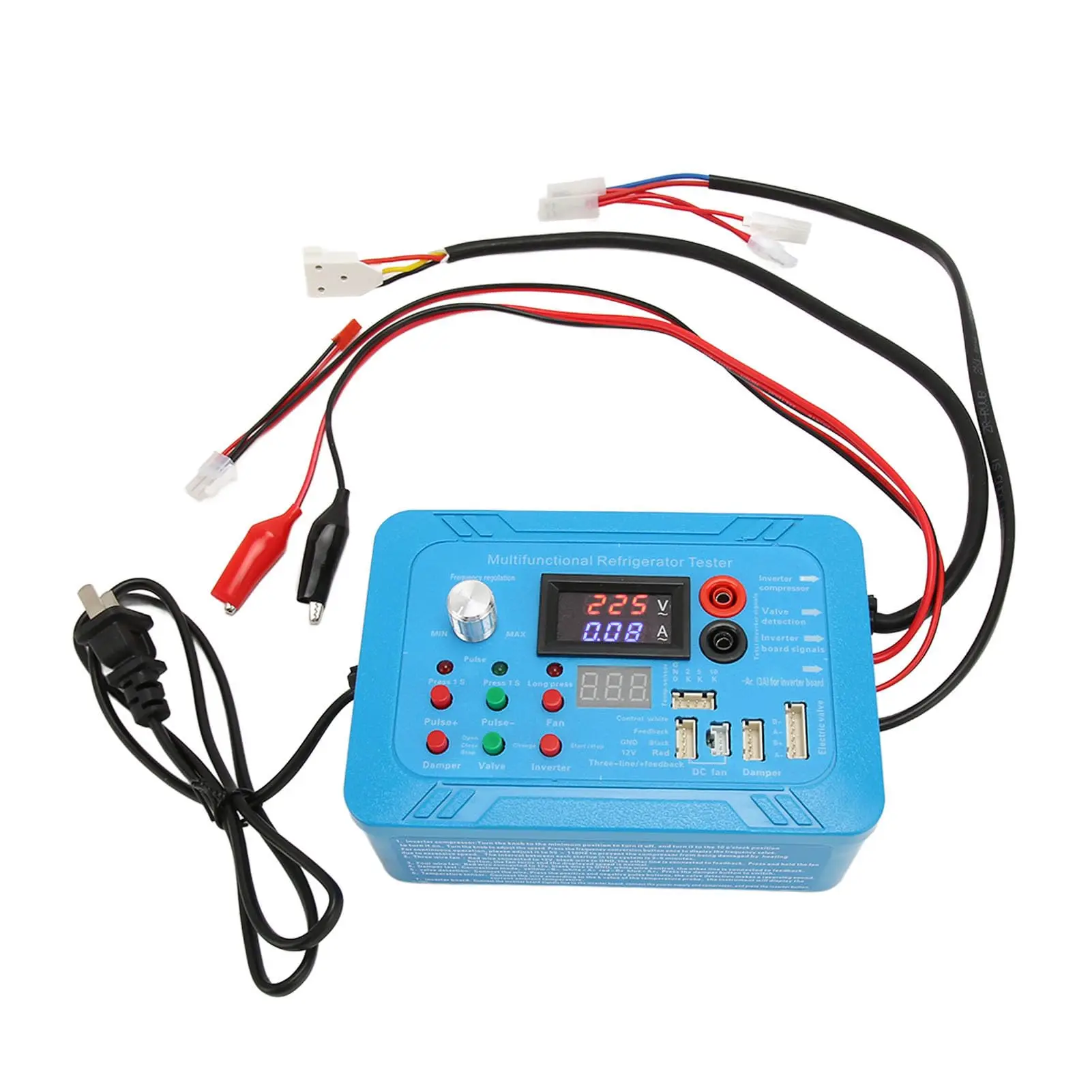 Inverter Refrigerator Testing Instrument Tester, Variable Frequency Board Testing Instrument Solenoid Valve Repair Tool