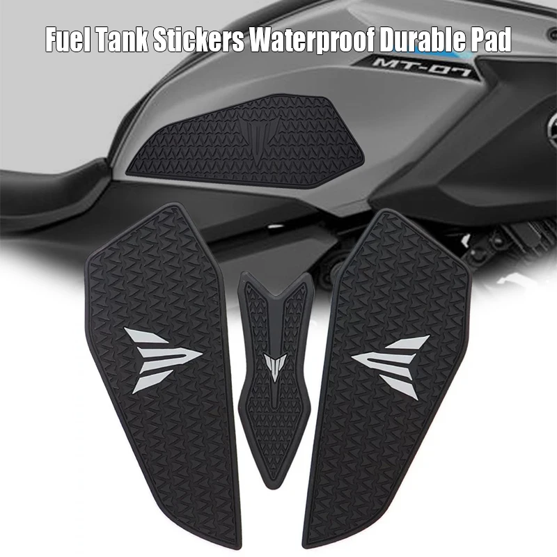 

Motorcycle Fuel Tank Stickers Waterproof Durable Pad for Yamaha MT07 MT-07 2025 Impact-Resistant Decal Easy Install