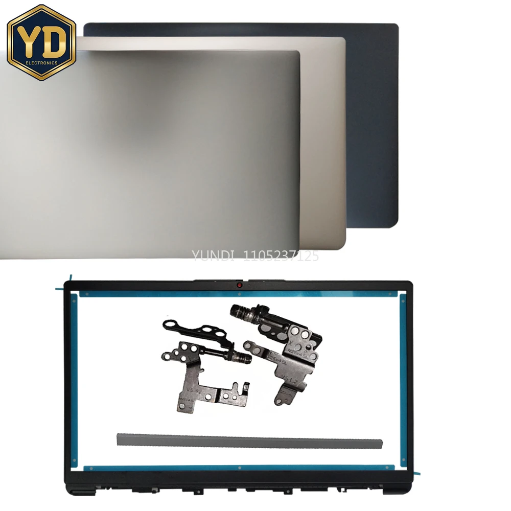 YD NEW For Lenovo IdeaPad 1-15ADA7 1 15AMN7 LCD Cover Back/Lcd Bezel Front Frame Cover/ LCD Hinges/Hinge Cover Cap