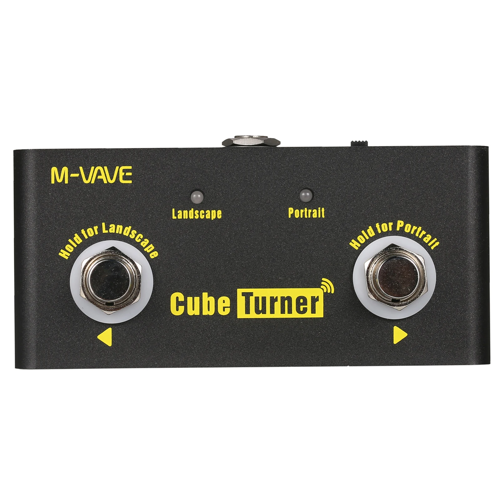 M-VAVE Cube Turner Pedale girapagina wireless Turner ricaricabile per spartiti Supporta la connessione Looper Compatibile con Android