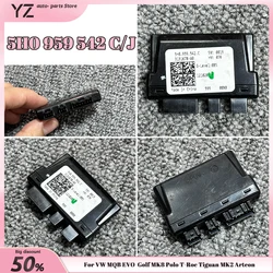 Steering wheel touch recognition control module 5H0 959 542 C 5H0959542 For VW MQB EVO  Golf MK8 Polo T-Roc Tiguan MK2 Arteon
