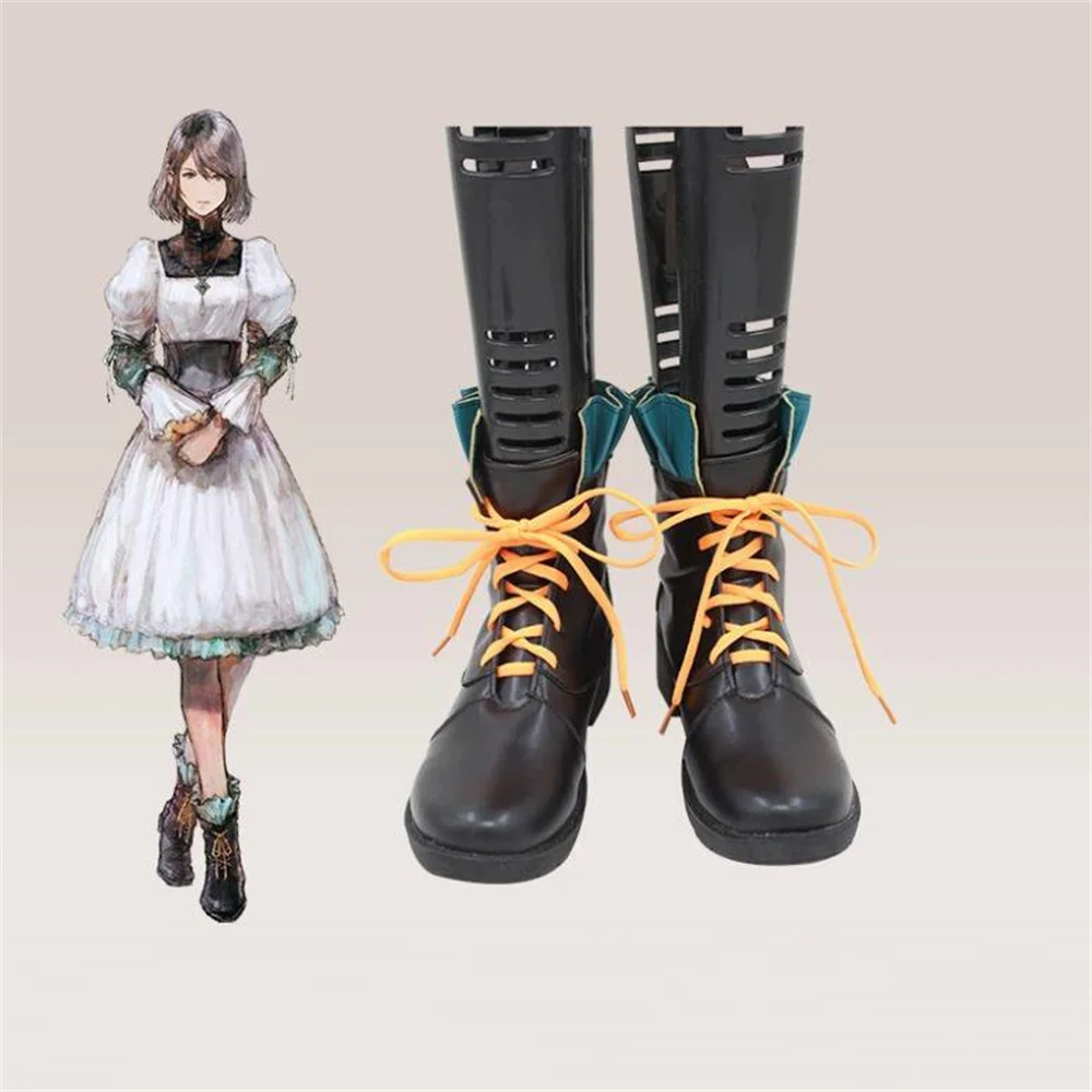 Zapatos de Cosplay para Halloween y Navidad, botas de juego de Anime, película de Final Fantasy, 16-ff16, W3494