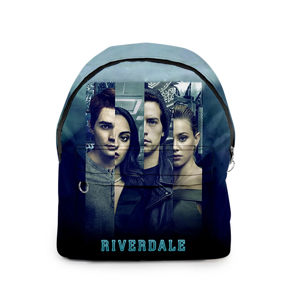 

Trendy Youthful TV Riverdale Season 5 School Bags Notebook Backpacks 3D Print Oxford Waterproof Boys/Girls Funny Travel Bags