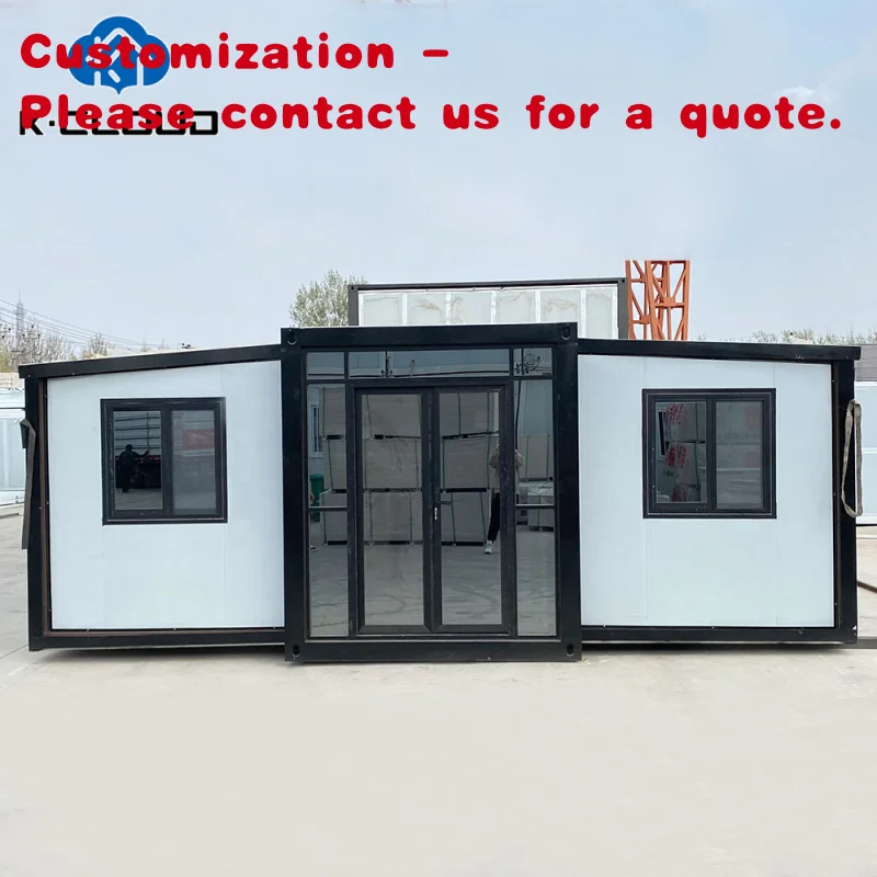 

custom.Granny Flat High Quality Waterproof Prefabricated Home Container Expandable House 3 Bedrooms 40Ft Security Luxury Prefab