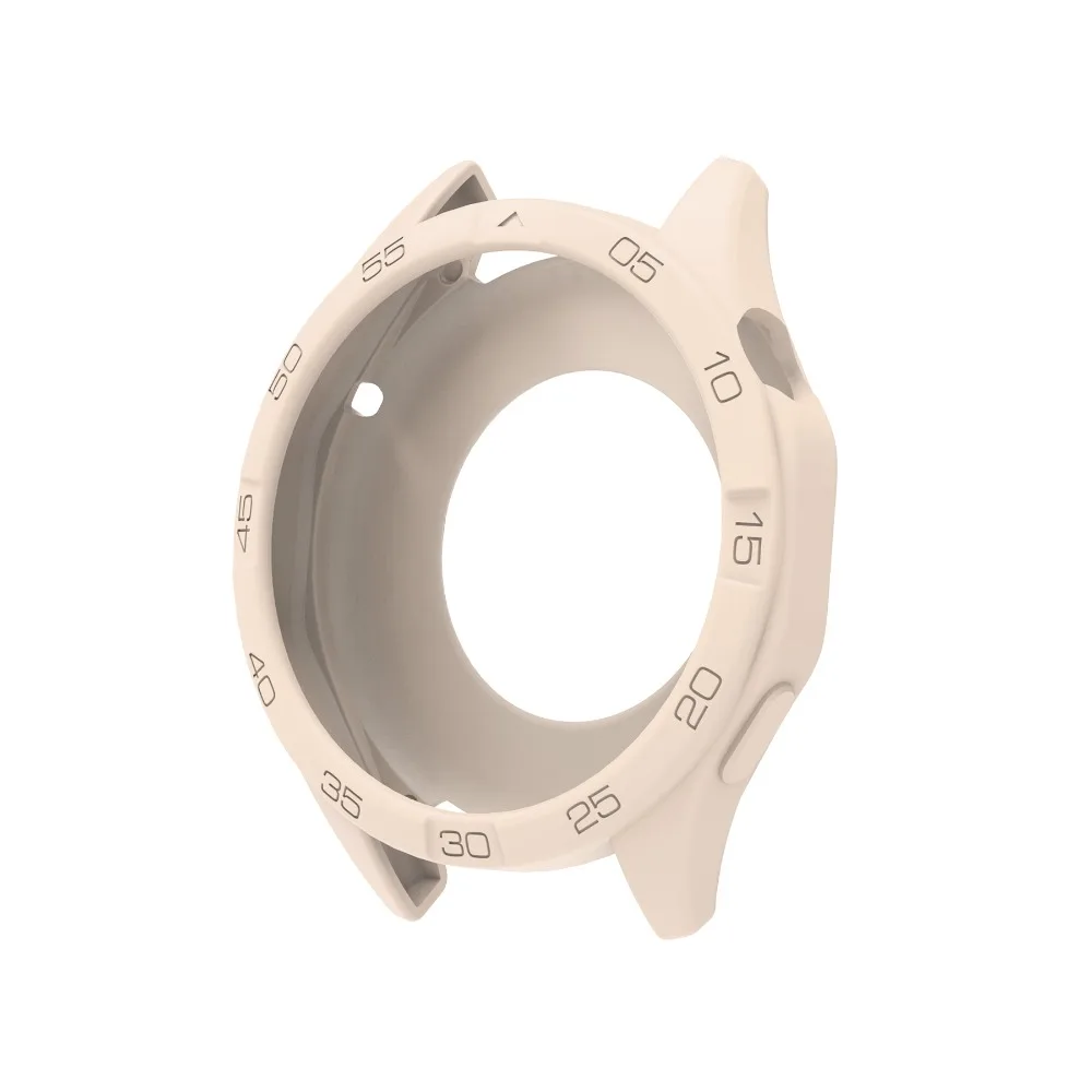 Silicone Protector Case Fall Prevention Shockproof Soft Protector Cover Scratch-resistant Colorful for HUAWEI WATCH GT 4 46 mm