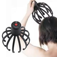 Electric Octopus Claw Scalp Massager Stress Relief Head Scratcher Therapeutic Health Massager Hair Stimulation Care Relief X1H5