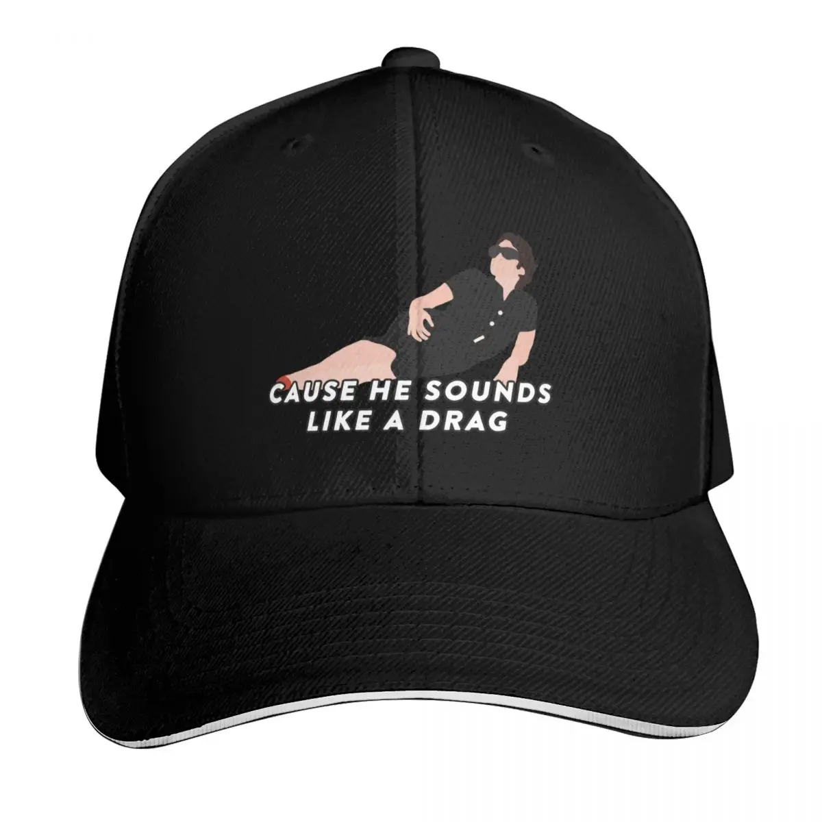 cause he sounds like a drag Baseball Cap Low Profile Unstructured Unisex for Men Women Outdoor Golf Running Hiking