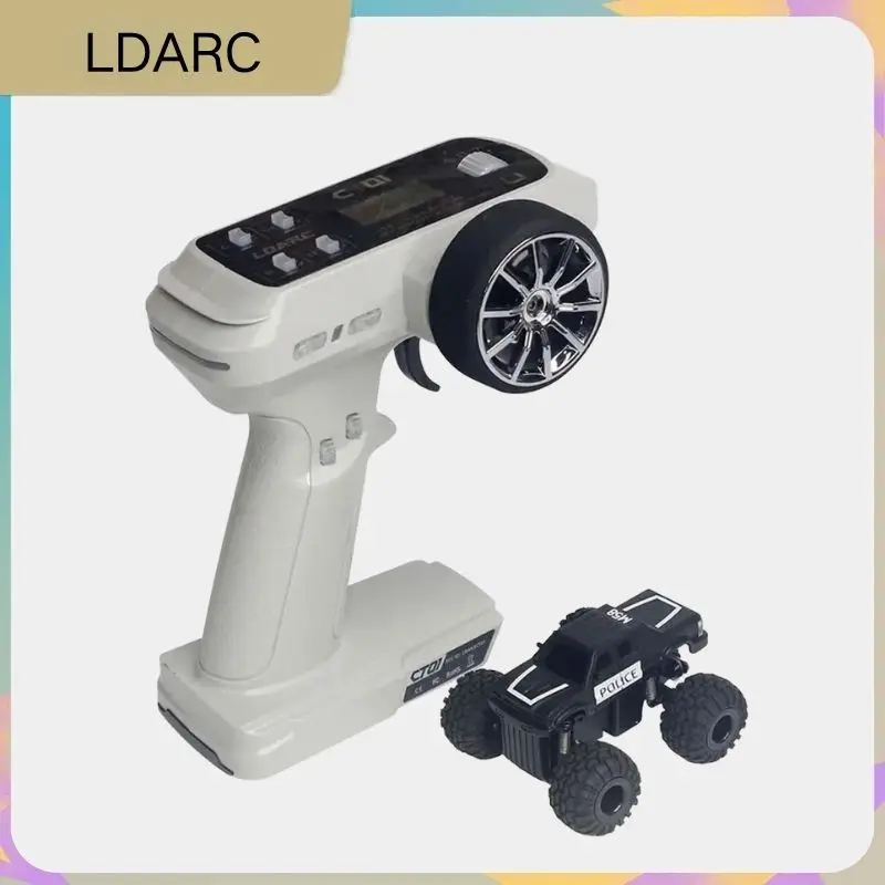 

LDARC M58 1/58 Scale Mini RC Truck RTR 2.4GHz Remote Control Car All-included Ready to Run for Adults Kids Indoor Toy Gift