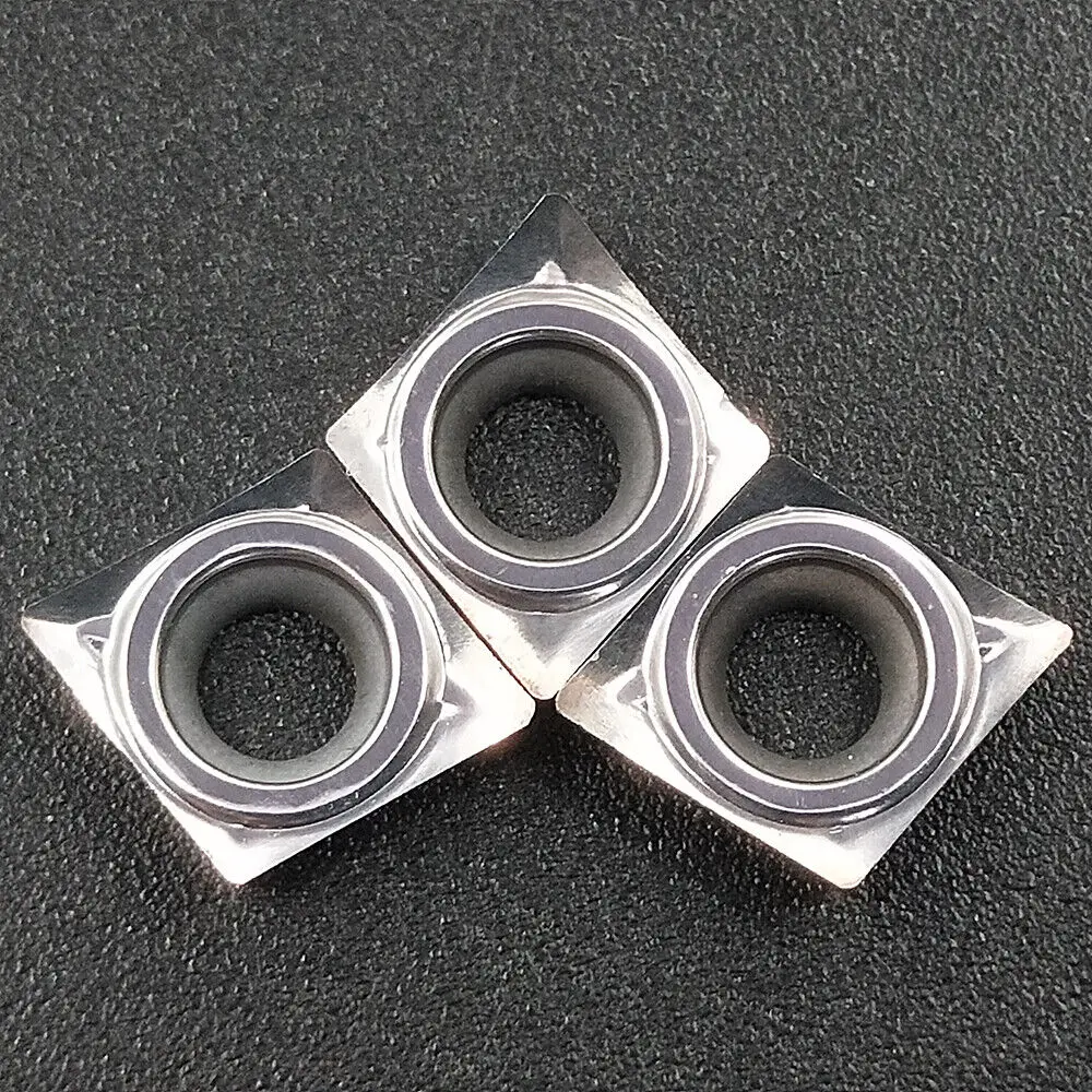 

CCGT060204-AK N01 CCGT21.51 Carbide inserts Cutter blade CCMT0602 for Aluminum CCGT060204 CNC Lathe tools
