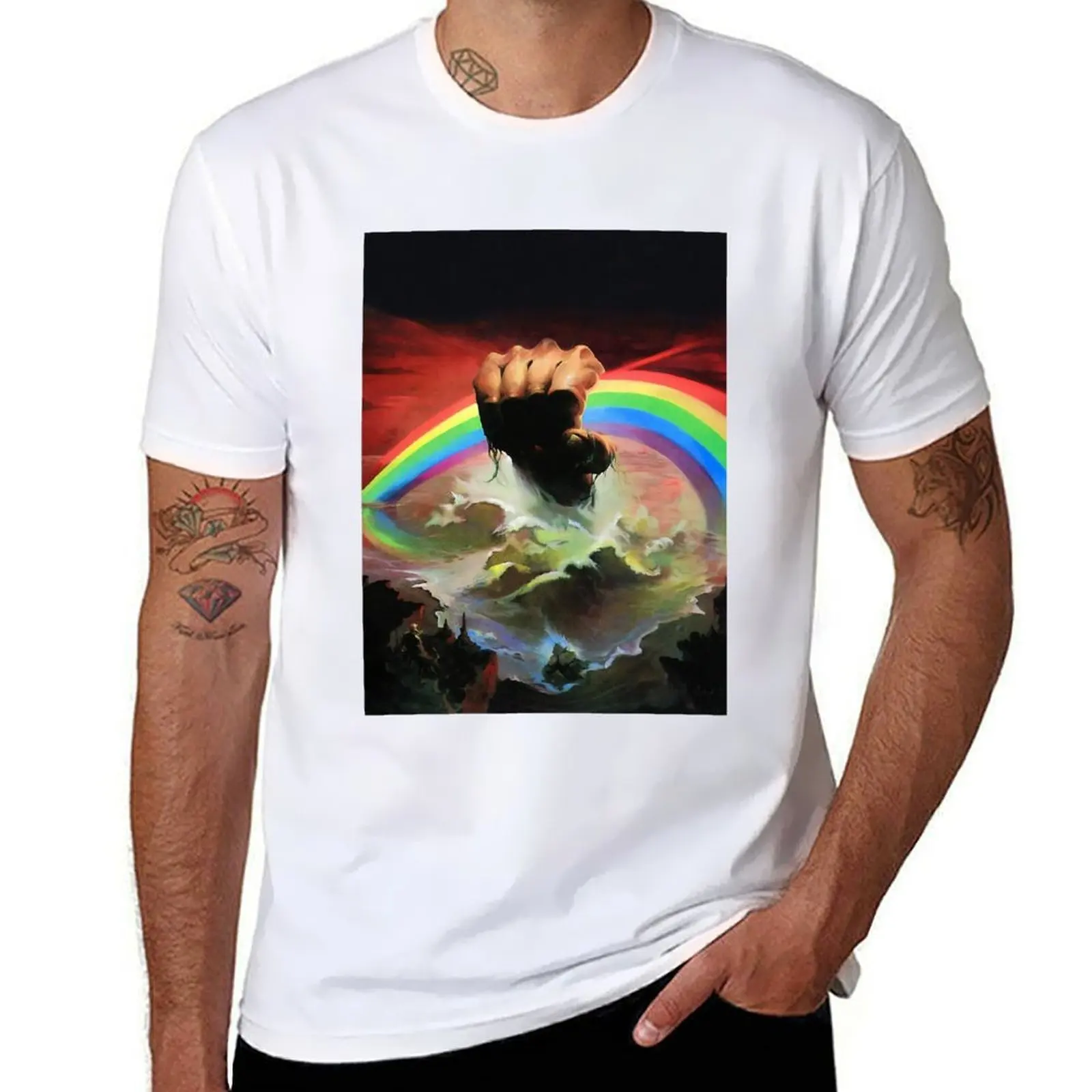 

Rainbow Rising Classic Perfection T-Shirt anime t shirts for man cotton t shirts man 100% t shirt man casual T-Shirt