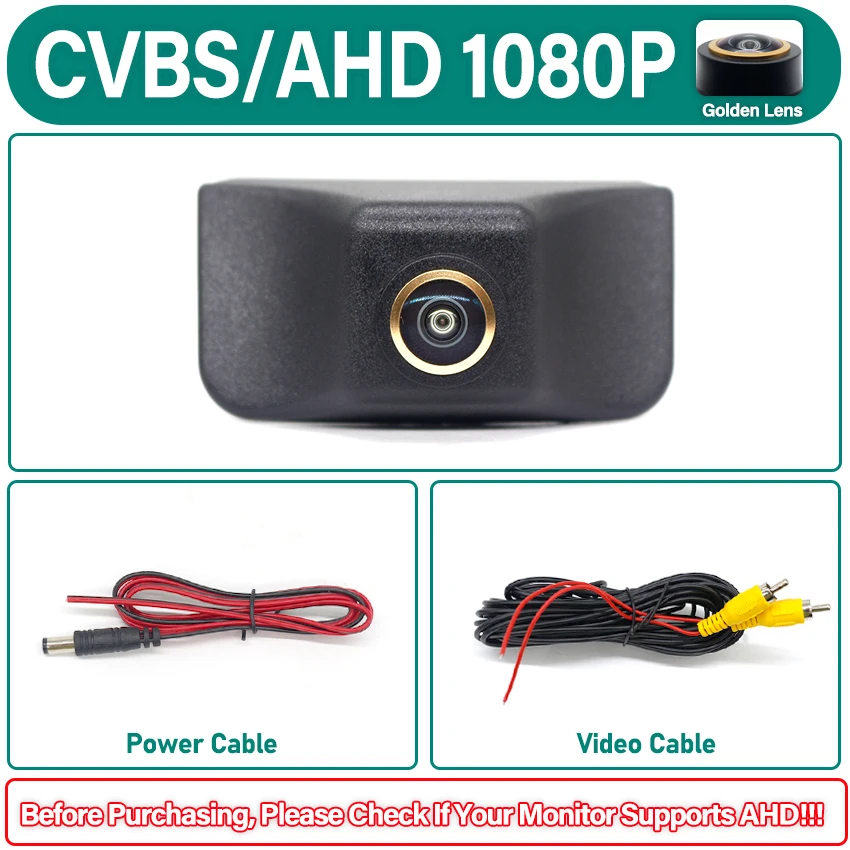 Caméra de vue avant de voiture pour Jeep Grand Cherokee Grand 2016 2017 2018 2019 2020 PAL NTSC CVBS