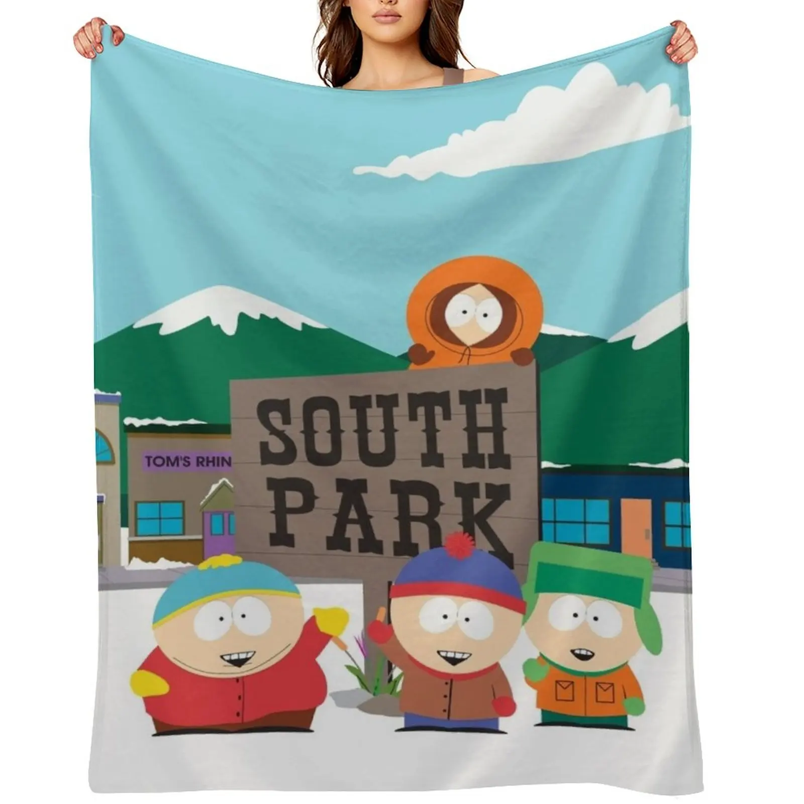 

PLUS26 [SOUTH] CHRISTMAS Throw Blanket Sofa for sofa Blankets For Sofas Decorative Sofa Blankets