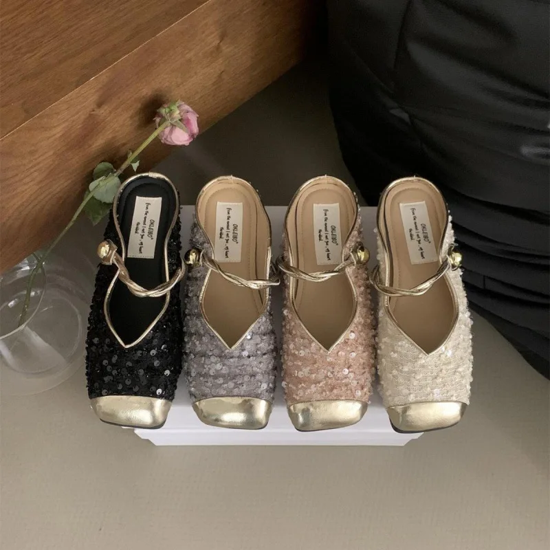 

Женские туфли на низком каблуке, из ПУ кожи