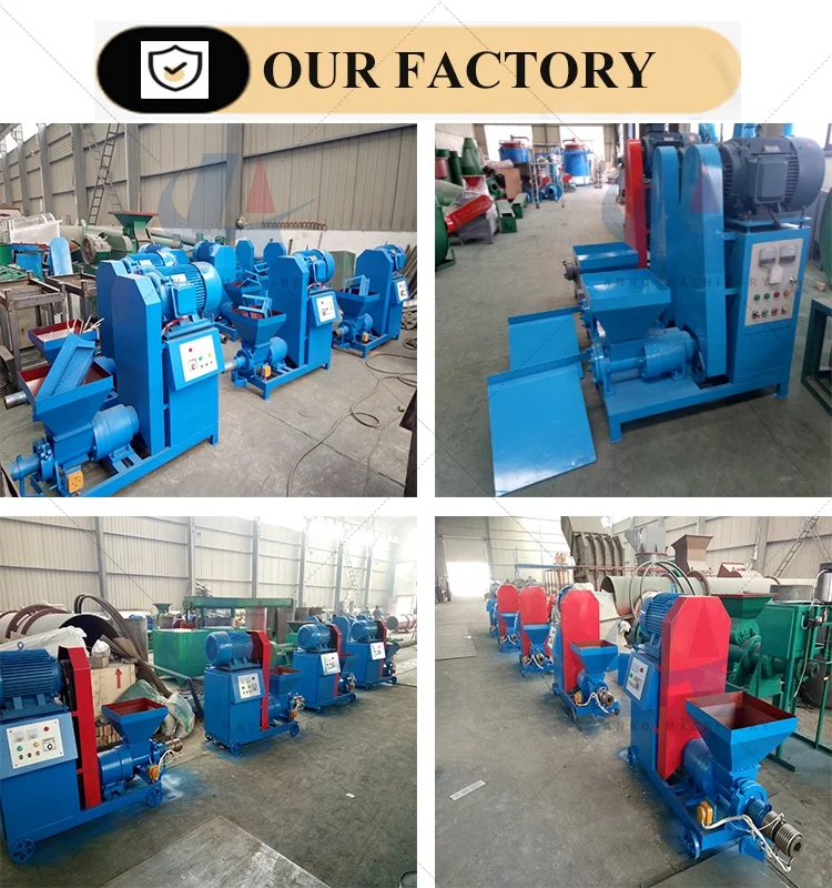 Anho Motor-Extruder Komprimiert Sägemehl Brikett-Herstellungsmaschine Hocheffizient Energiesparend 300-500kg/h Kapazität