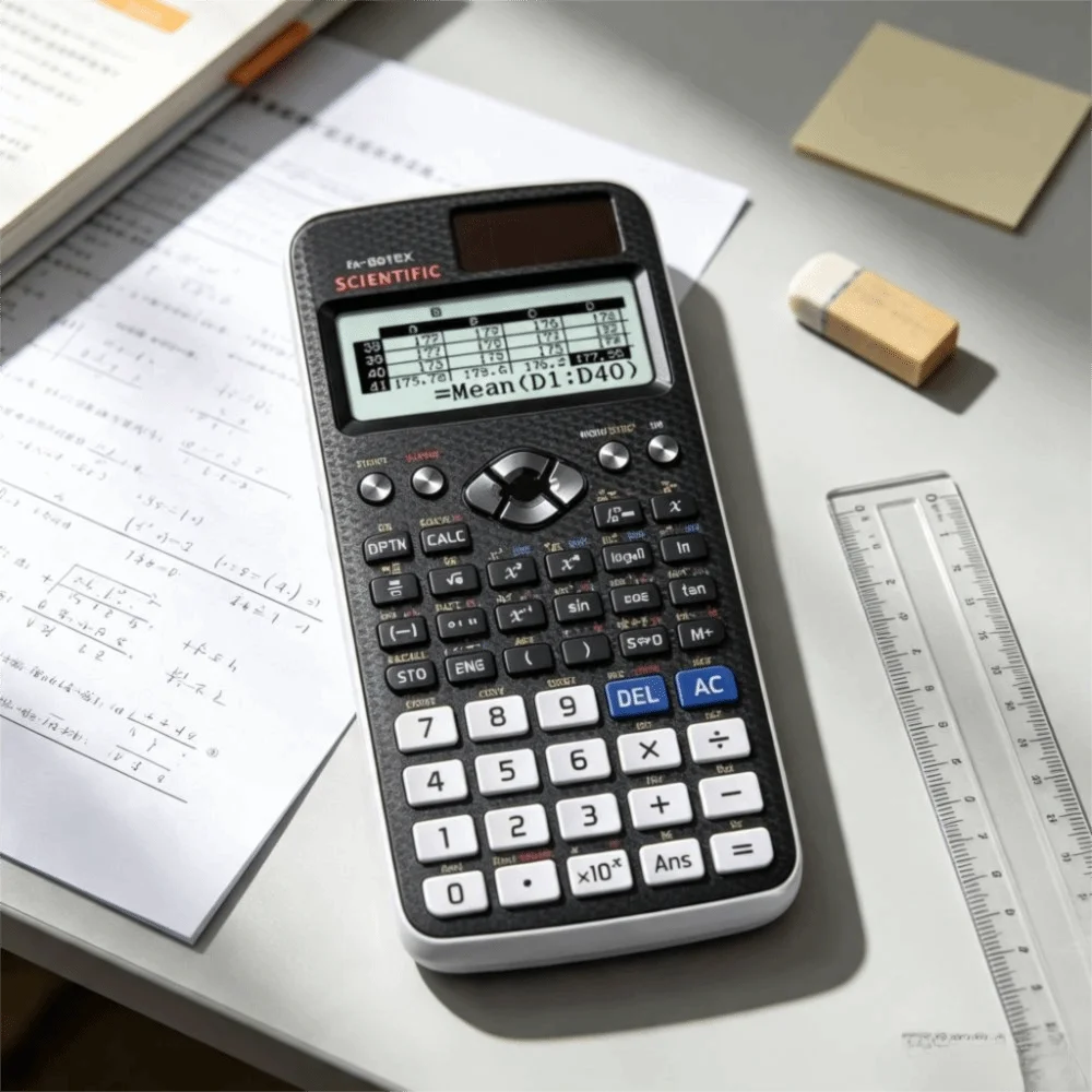 552 Functions Scientific Calculator with Pen Writing Tablet Function Calculator Complex Statistics Matrix Vector