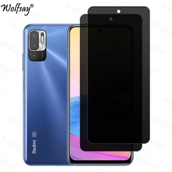 Anti-Spy Tempered Glass For Redmi Note 10 5G Privacy Screen Protector Redmi Note 10 5G Glass For Redmi Note 10 5G Glass 6.5 inch