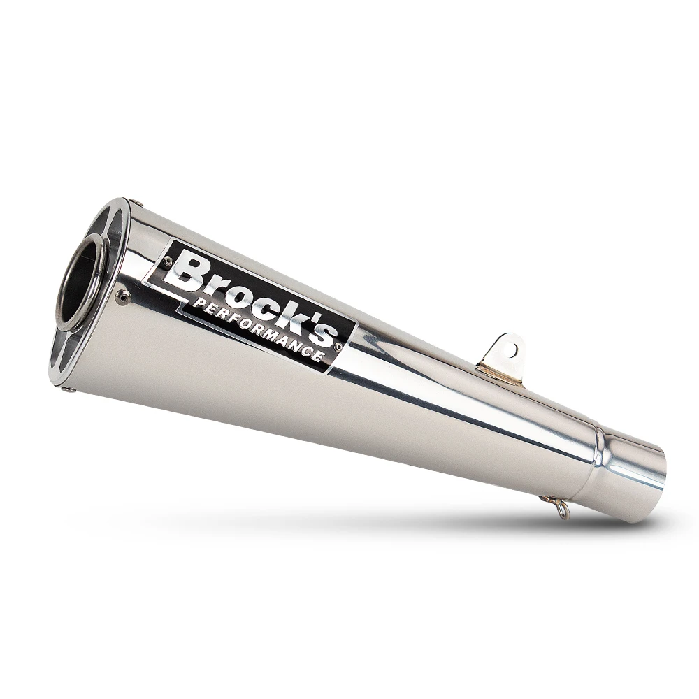 51MM Moto Exhaust Muffler Slip-On Moto Pipe Motocross DB Killer for S1000R S1000RR NK400 Z800 R6 Performance Exhaust System