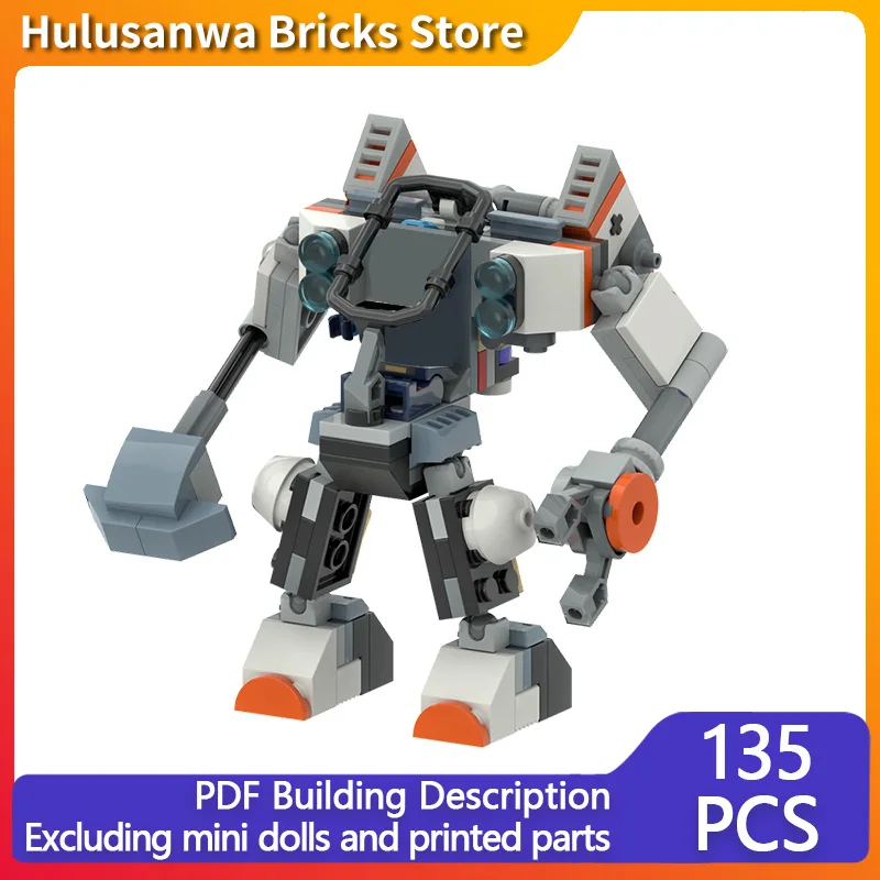 

Космическая конструкция Мех Модель MOC Строительные кирпичи Военное оборудование Модульная технология Подарки Праздник Сборка Детские игрушки Костюм