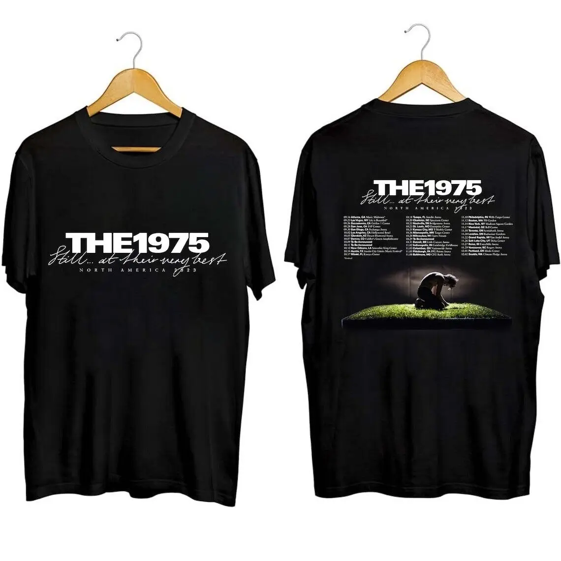 The 1975 Band At Their Very Best North America Tour 2023 T Shirt For Fans M