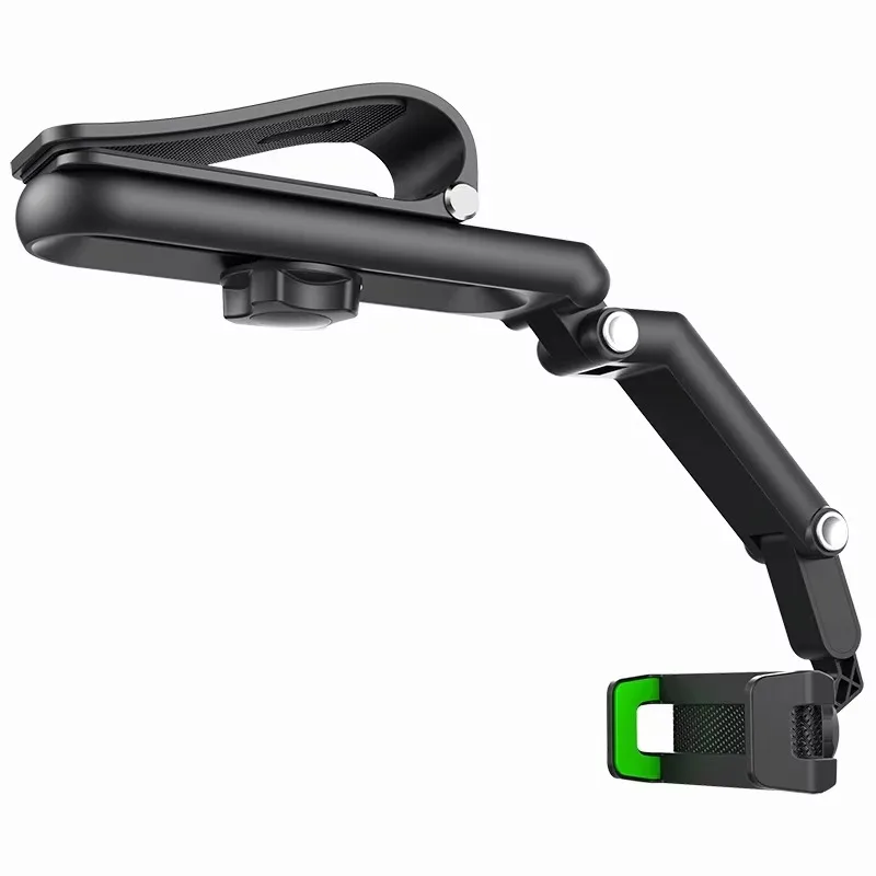 360° Rotating Sun Visor Cell Phone Holder with IPhone/Samsung/Android Sun Visor Phone Holder for Car Multifunctional