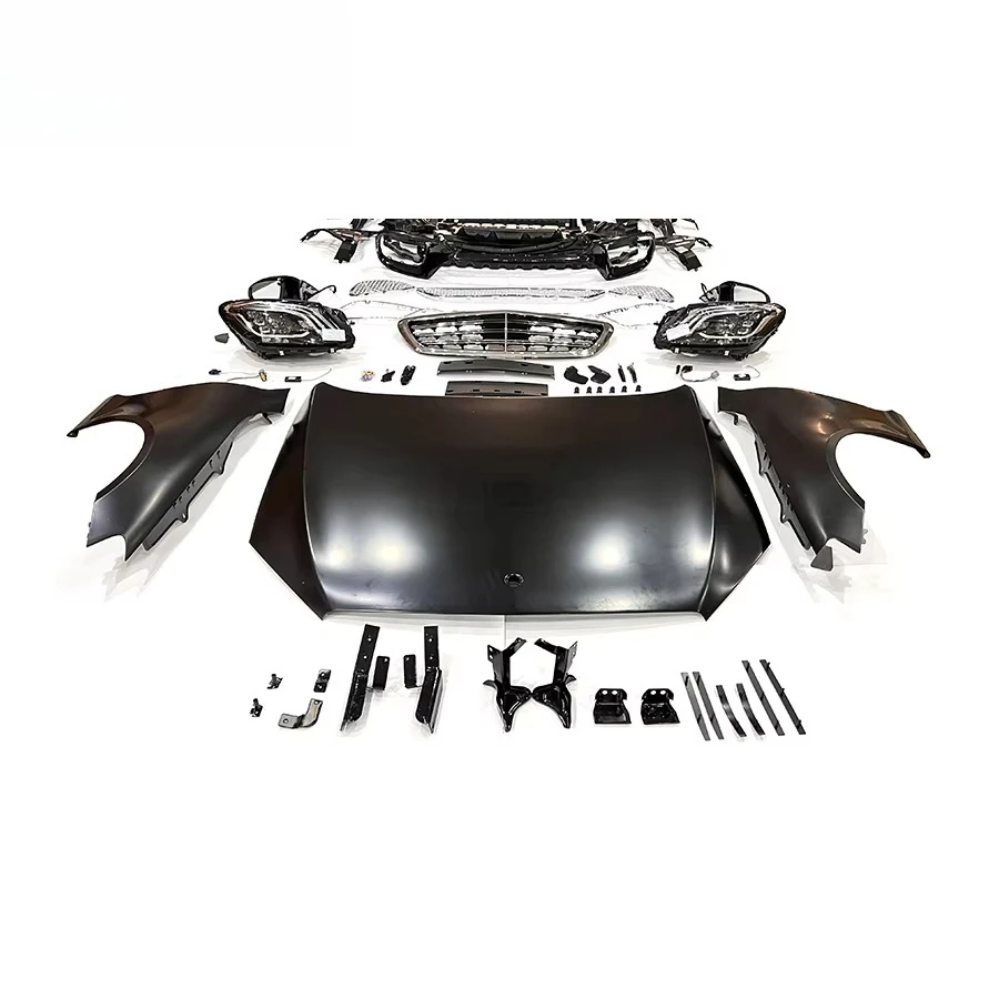 NEW!Car Body Kit S Class W221 Upgrade W222 S63 S65 May Ko S450 Style Body Parts Kit Facelift Automobiles