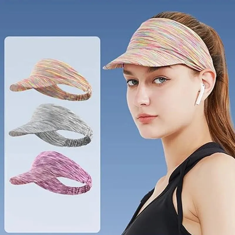 Sports HairbandsOutdoor Running Fitness Yoga Sweat Absorbent Hair BandsColourful Headband for Men and WomenAnti-Perspirant Band