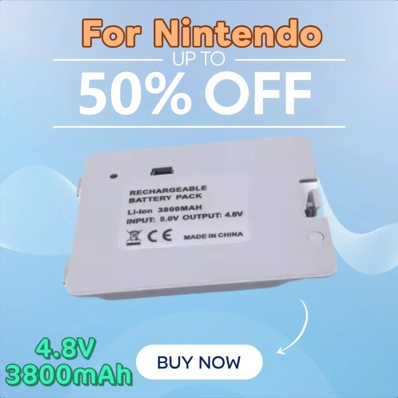

4.8V 3800mAh High-capacity Rechargeable Battery for Nintendo Wii Fit Yoga Balance Board