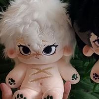 20CM Anime Demon Slayer Shinazugawa Sanemi Attribute Handsome Cosplay Doll Cartoon Toys Dolls Xmas Gift