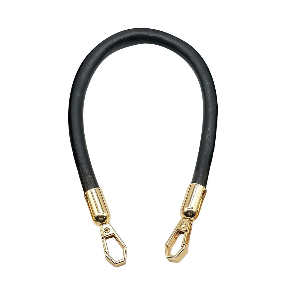 Portable PU Leather Handbag Belt Replacement Detachable Shoulder Bag Strap Gold Chain Buckle Underarm Bag Belt for Woman