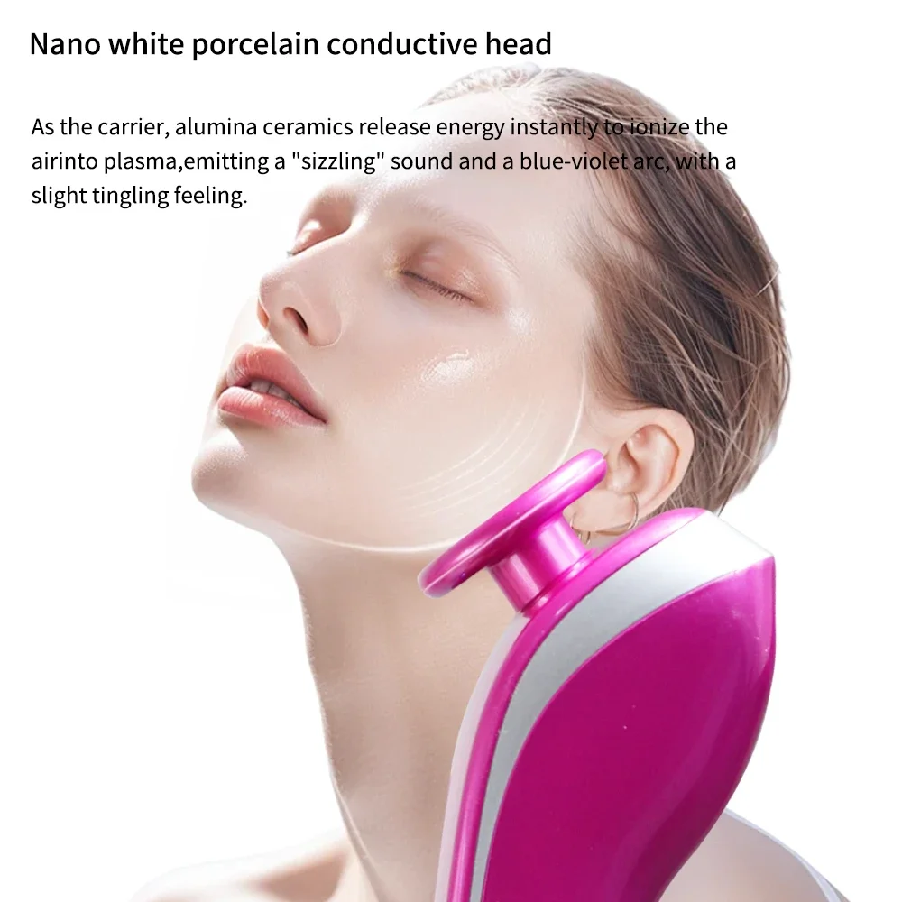 Ozone Plasma Acne Removal Device - USB Portable Facial Treatment Tool for Acne, Blackheads, Wrinkles & Skin Tightening | At Home