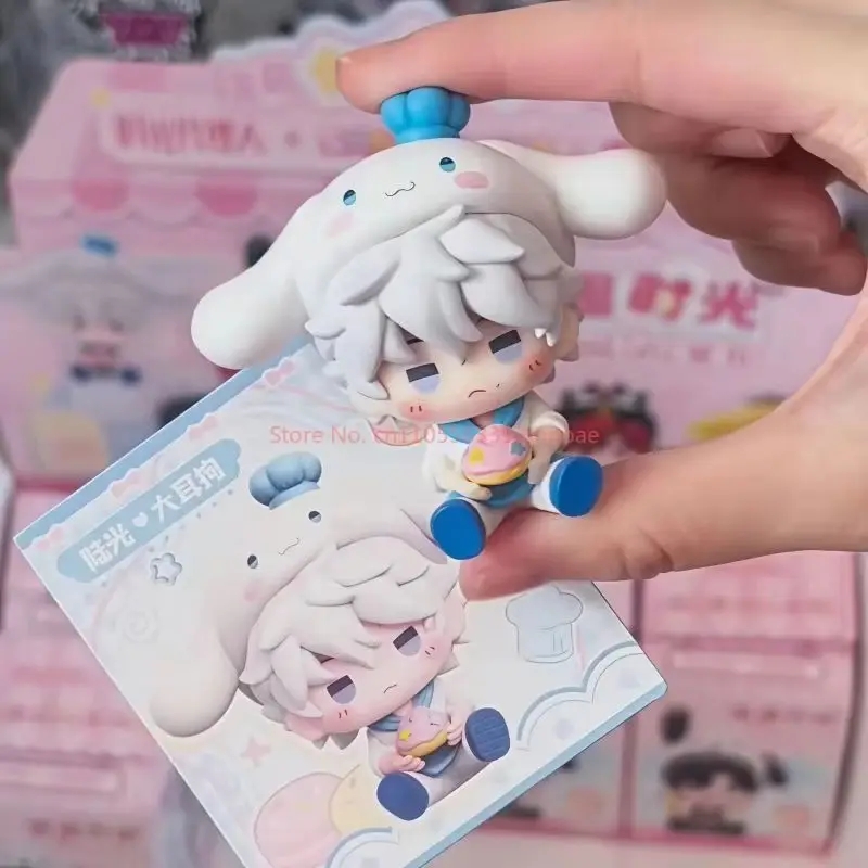 Link Click X Sanrio Sweet Moments Series Blind Box Cute Anime Mini Figure Desktop Ornaments Model Toys Surprise Birthday Gift view 4