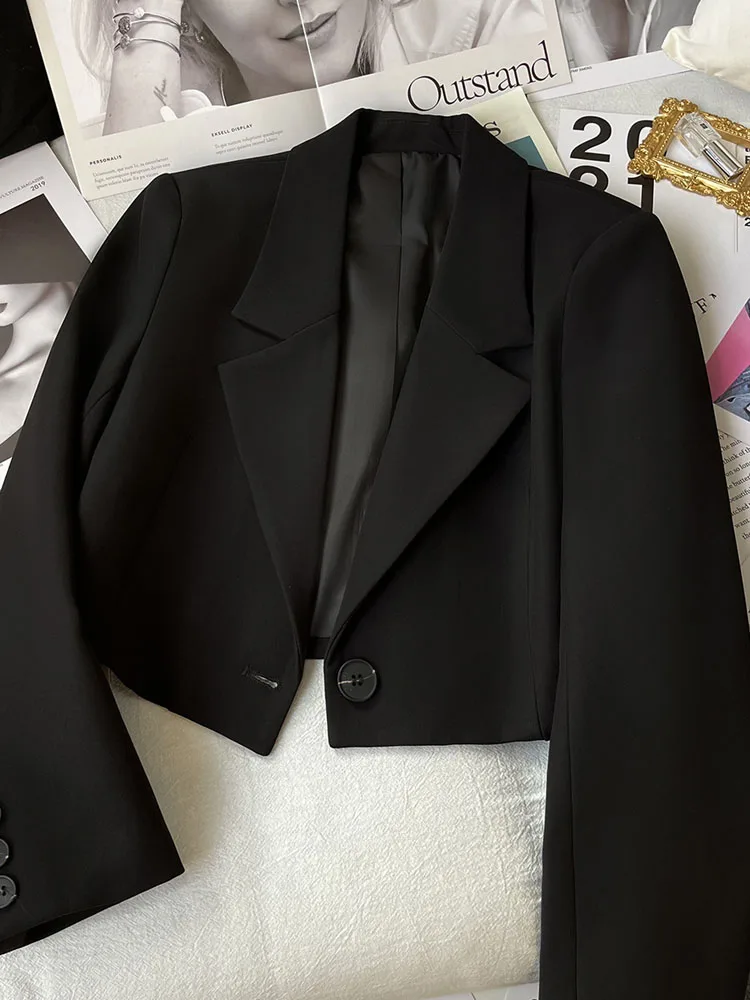 

Bla ort Tailored Jaet Women's Spring Autumn Japanese Sle 2025 New Small Design Sensation Slim Fit Top Button up Coat