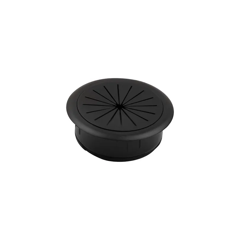 60mm ABS Plastic Round Wire Hole Cover Furnitture Hardware Wire Hole Covers for Furniture / Cabinet / Computer Desk