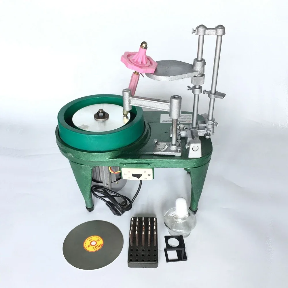 

Lapidary Cutting Machine Diamond Cut&Faceting Machine Polishing Tools Set