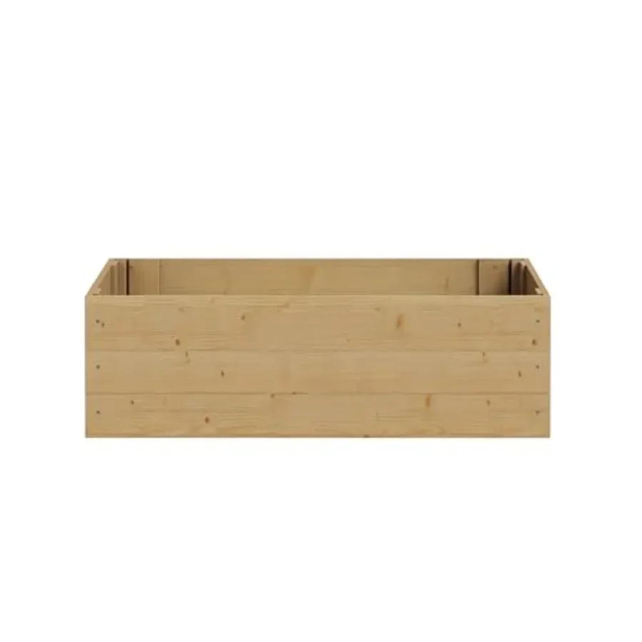 4-Pack Cedar Wood Raised Garden Beds, 39