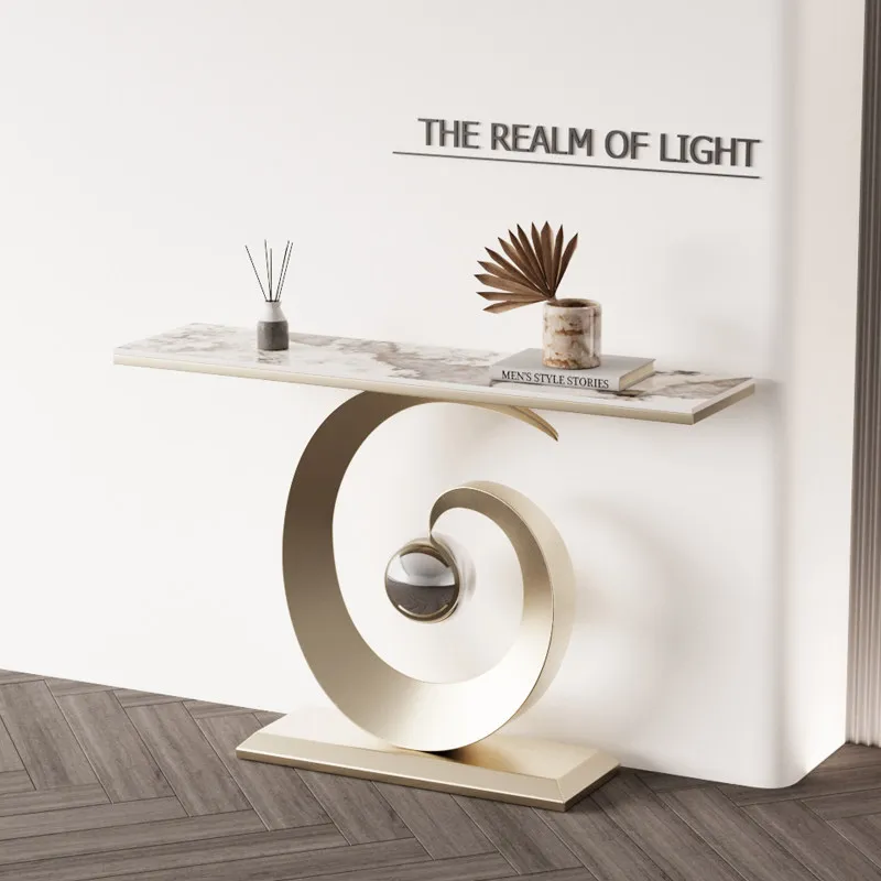 Industrial Secure Console Table Wide New Style Entryway Table Designer Popular Tavolo Ingresso Living Room Furniture