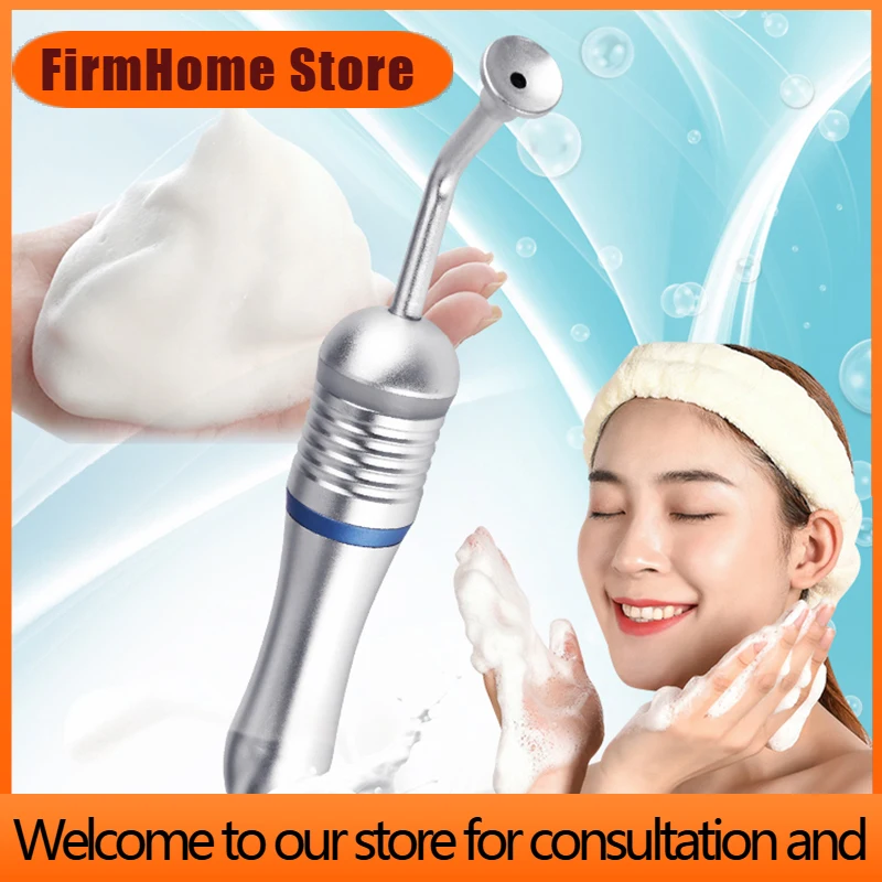 FirmHome StoreNew Active Oxygen Bubble Beauty Instrument Deep Cleaning Skin Sterilization Mites Facial Whitening Active Oxygen B