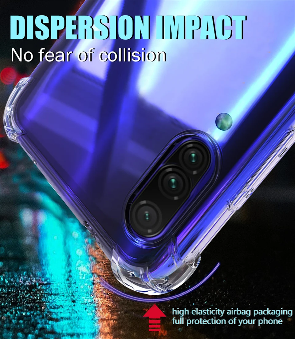 Klare Handyhülle für Samsung Galaxy S25 S24 S22 S23 Ultra S20 FE S21 Plus Ultra A15 A25 A55 A54 A34 5G stoßfeste Silikonhülle – Detail 1