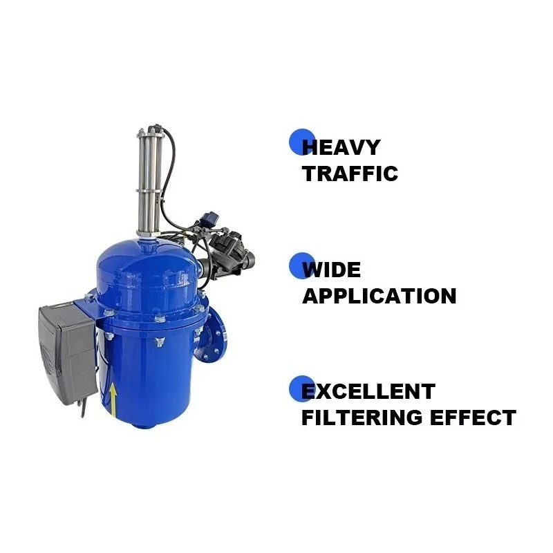 Gravel Sand Filters  Core Components Self-Cleaning Automatic Backwash Remote Monitoring