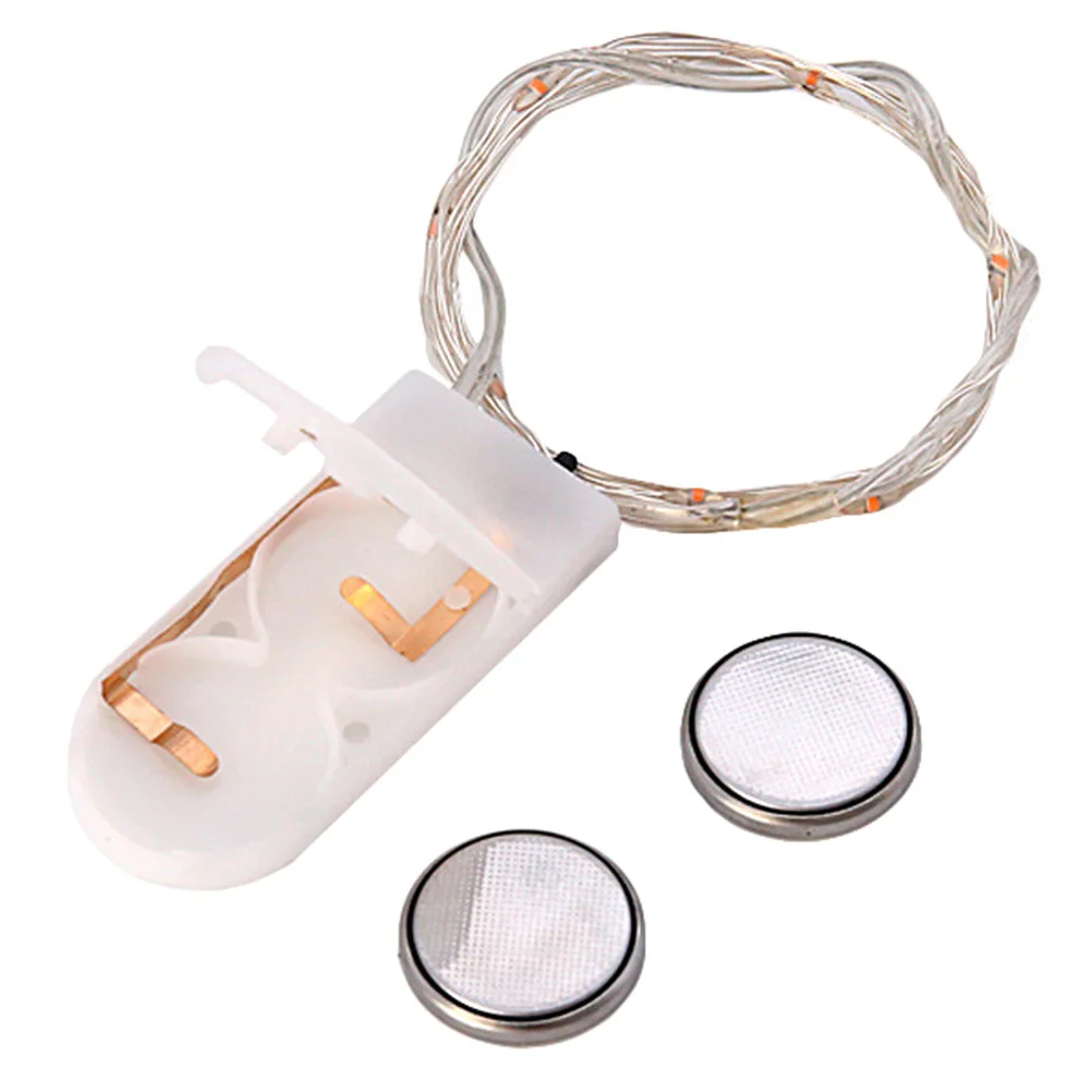 1 قطعة أضواء سلسلة LED ملونة 1 متر باقة عيد الميلاد مصباح للزينة حفل زفاف مهرجان المشهد أضواء سلسلة الزخرفية