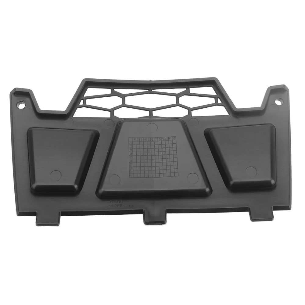 For Polaris RZR XP 4 1000 EPS High Lifter Edition 2017  #5450253-070 Motorcycle Accessories  Front Winch Cover ABS Plastic Black