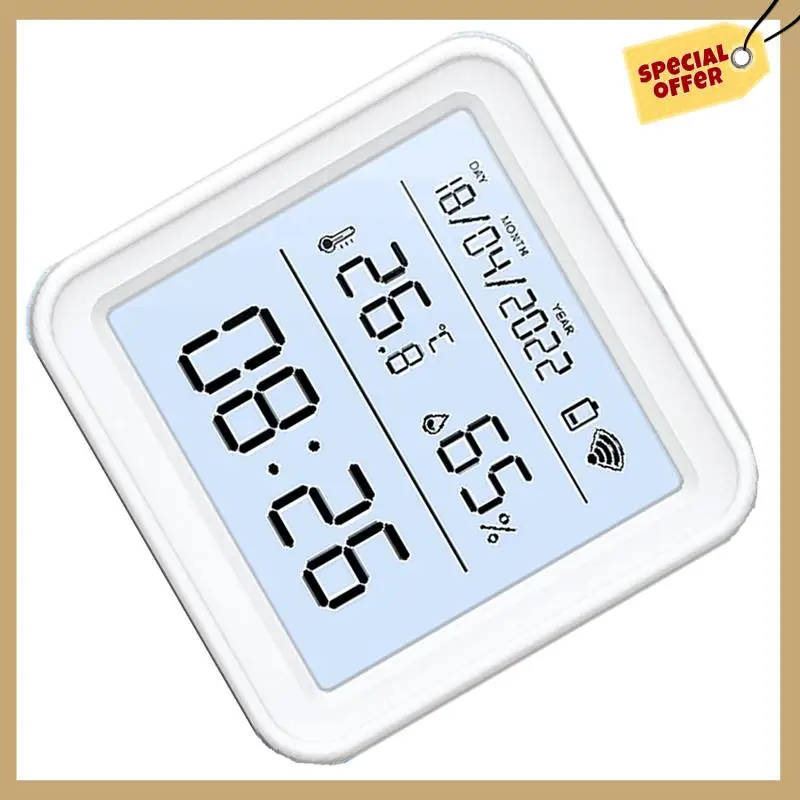 Tuya WIFI Sensor de temperatura y humedad higrómetro interior termómetro Detector Smart Life Control remoto-WMAN