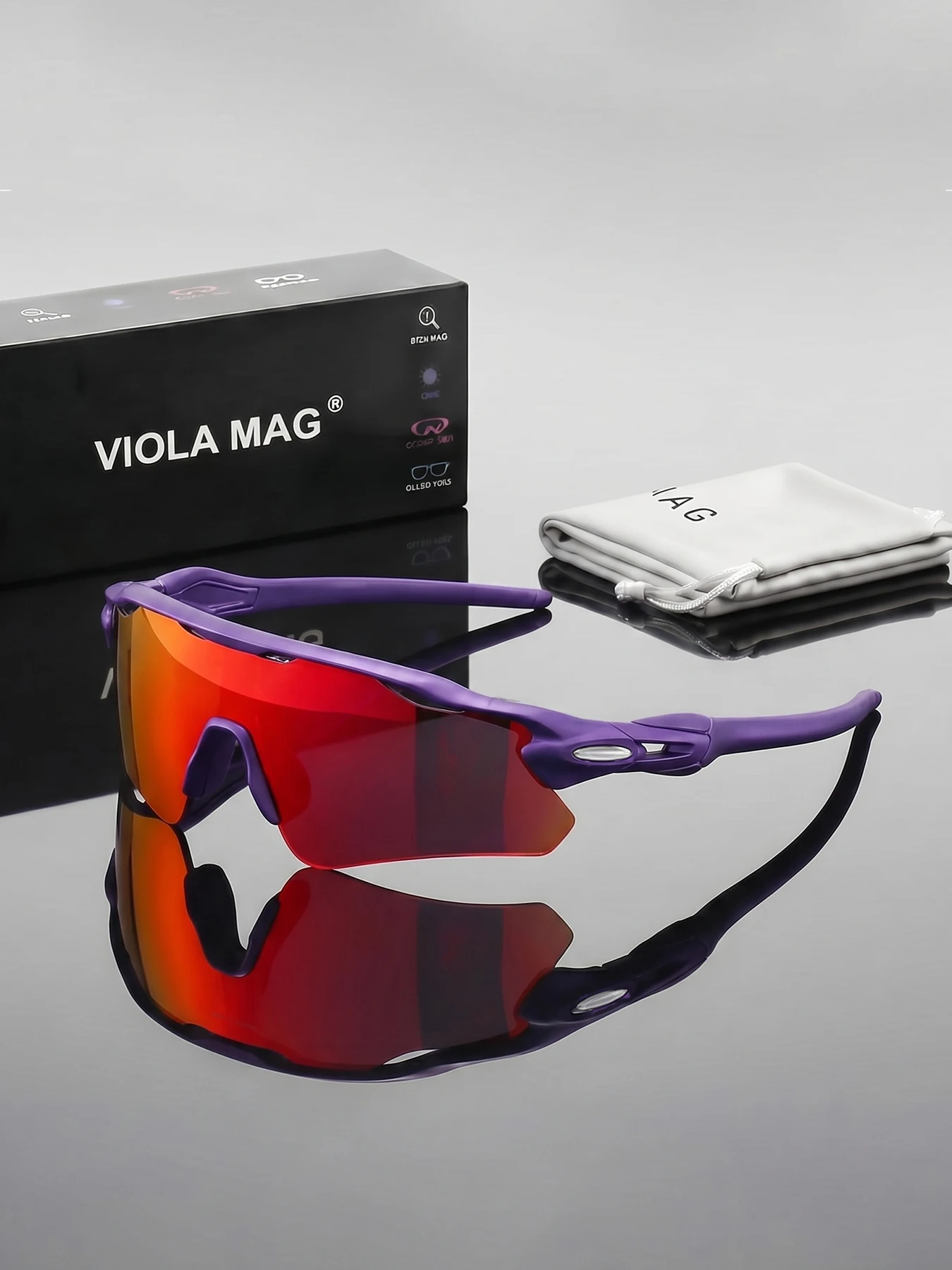 VIOLA MAG Integrated Half Fram - Men'S Fashion Mag 评论和价格