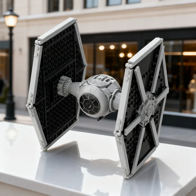 369 pièces MOC Imperial TIE Fighter Star Battle Model Building Blocks Construction Toys Idea Festival Gifts Education Brick
