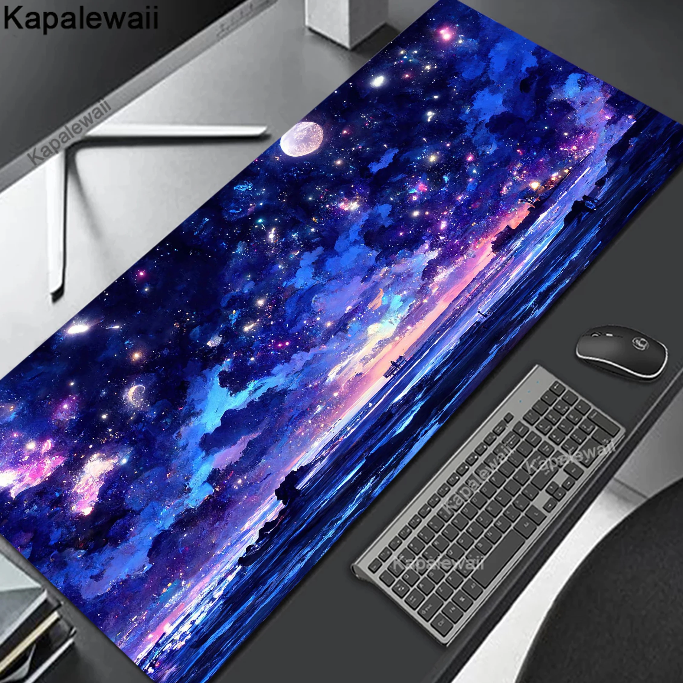 Starry Sky Mouse Pad Gaming XXL Mousepad Computer Keyboard Pad Mouse Mat Gamer Soft Office Carpet Big Table Mat Desktop