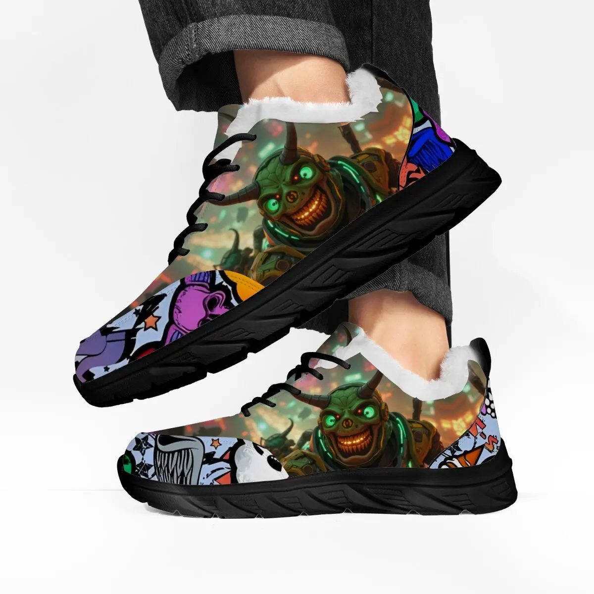 أحذية شتوية للرجال غير قابلة للانزلاق أحذية رياضية خفيفة الوزن للجري للرجال أحذية رياضية مريحة للتدريب أحذية مشي كاجوال