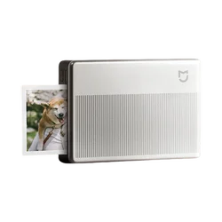 2024 New Xiaomi Mijia Pocket Photo Printer 1S Portable Mini Wireless Bluetooth Thermal Print AR Video ZINK Self-adhesive Color