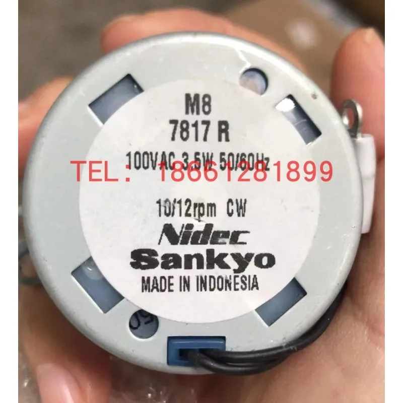 Japanese original micro motor MMXL-III oil pump motor M8 NIDEC 10/12rpm CW